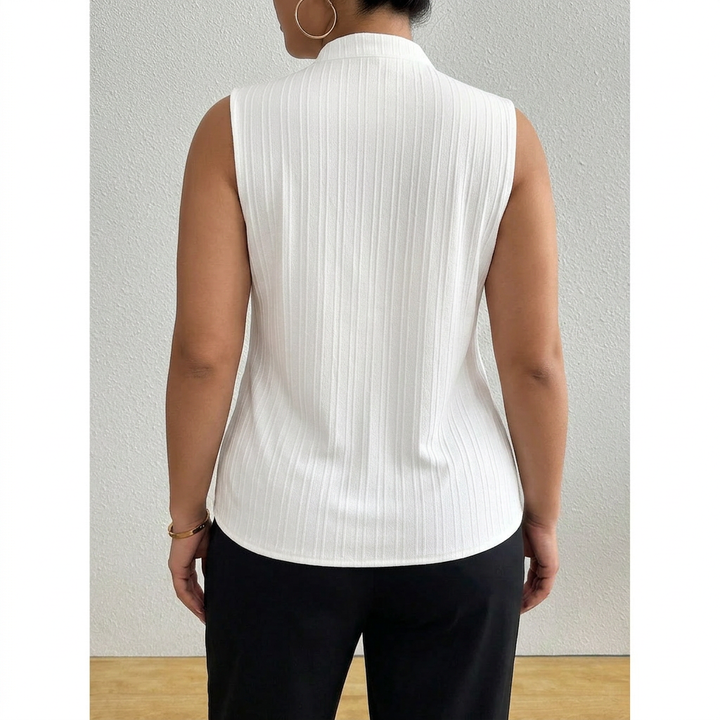 Monroe | Striped Sleeveless Top
