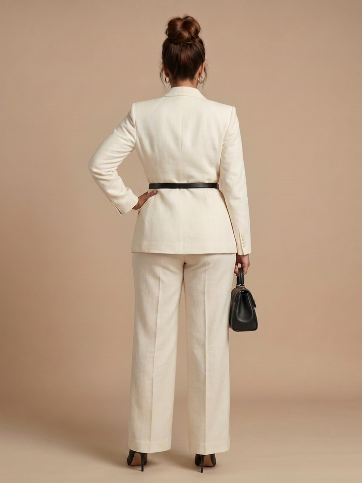 Juniper | Structured Stand Collar Tailored Suit
