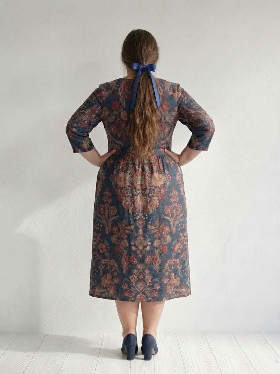 Coraline | Soft Form Midi Dress