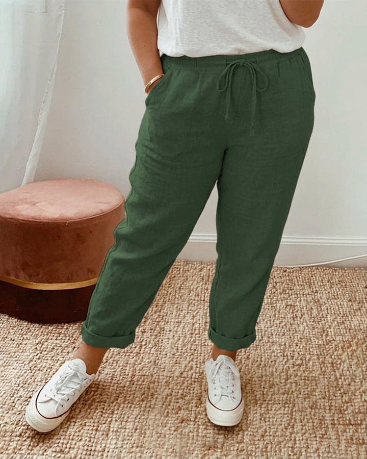 Noa | Casual &amp; Elegant Waistband Trouser