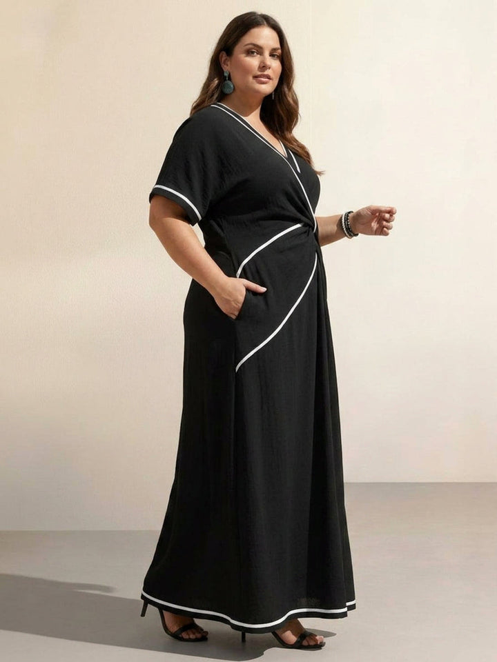 Sora - Knot-Waist Flowing Dress