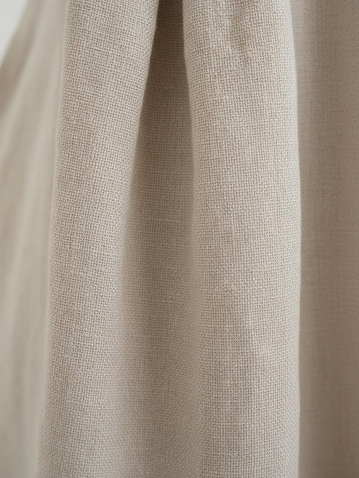Iona - Cotton-Linen Waist Dress