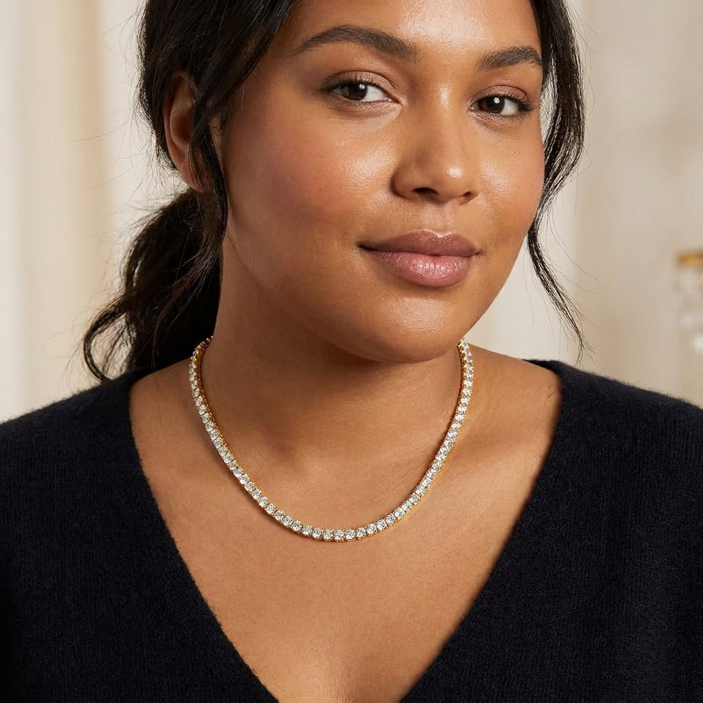 Dovie Necklace | Gold