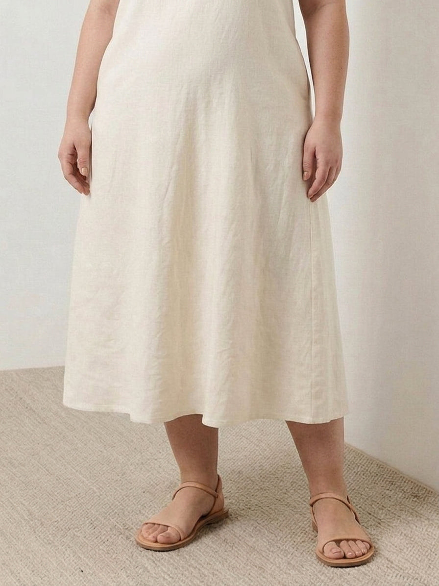 Marlow - Cotton Linen Sleeveless Dress