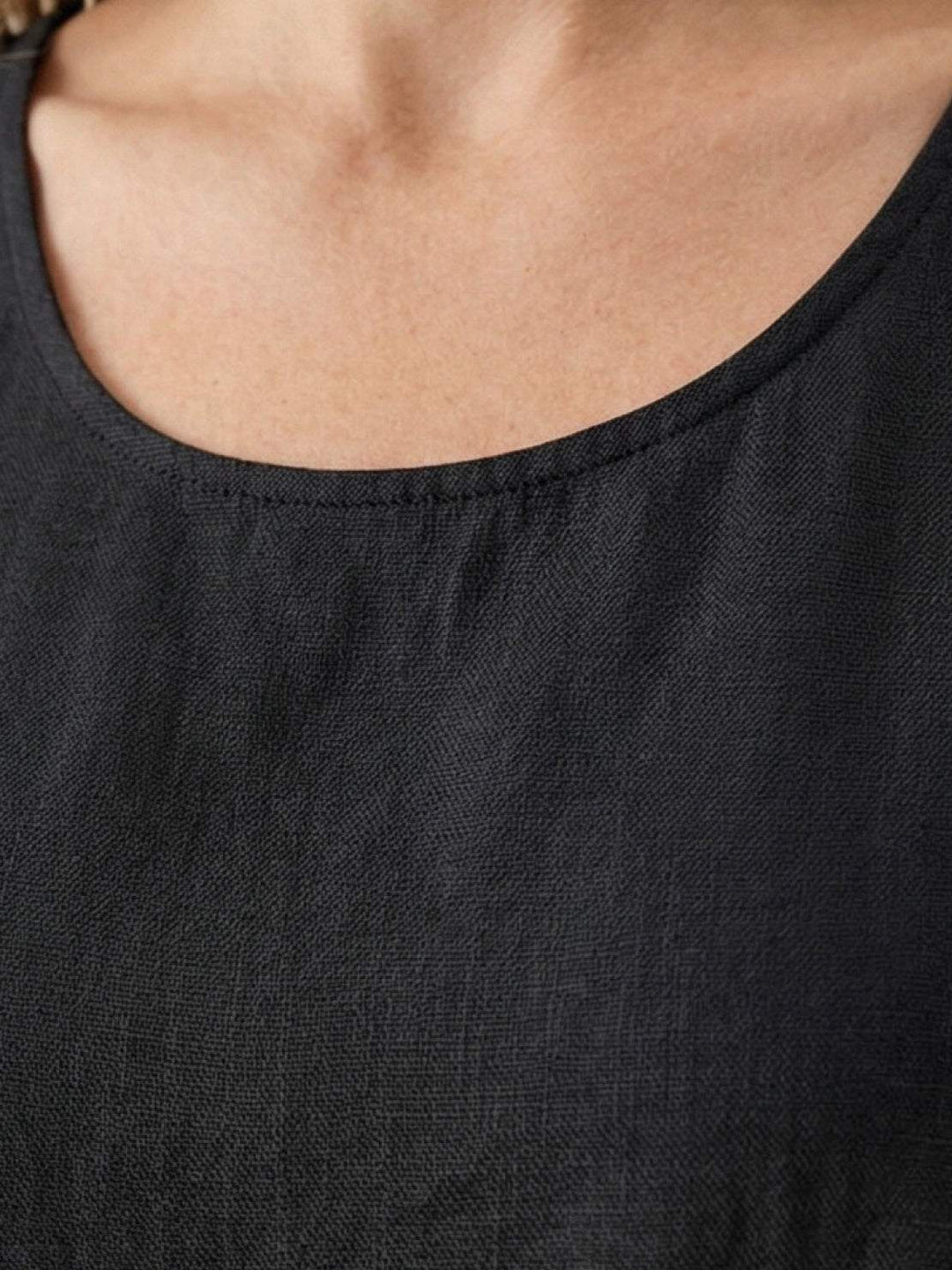 Marlow - Cotton Linen Sleeveless Dress