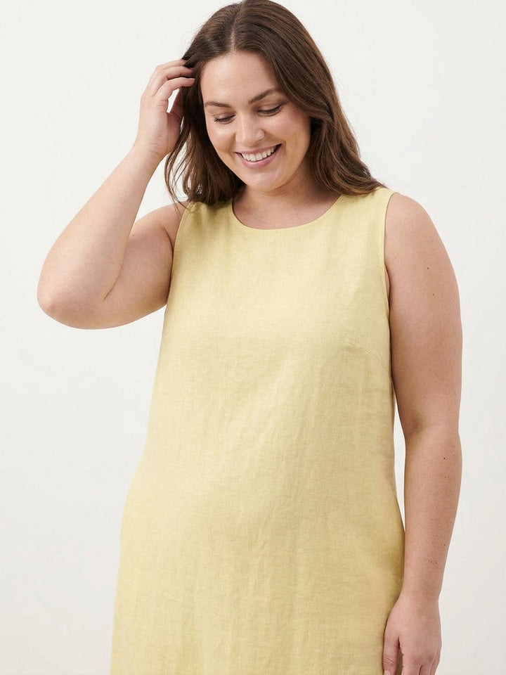 Marlow - Cotton Linen Sleeveless Dress