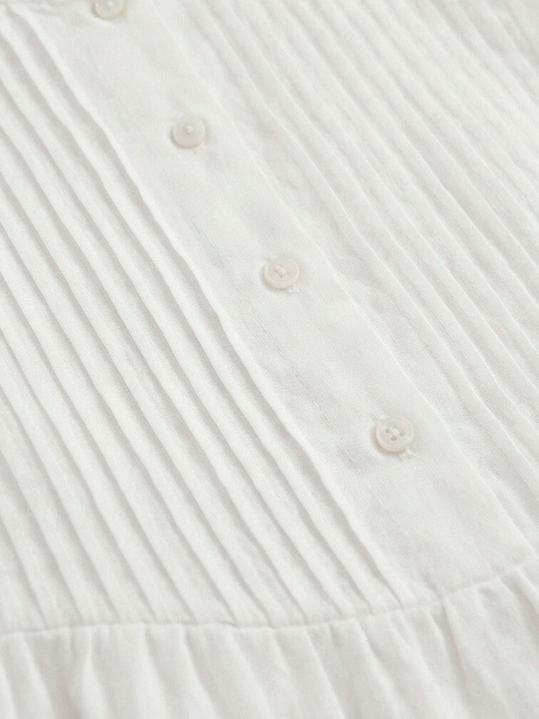 Olwen - Cotton Linen Midi Dress