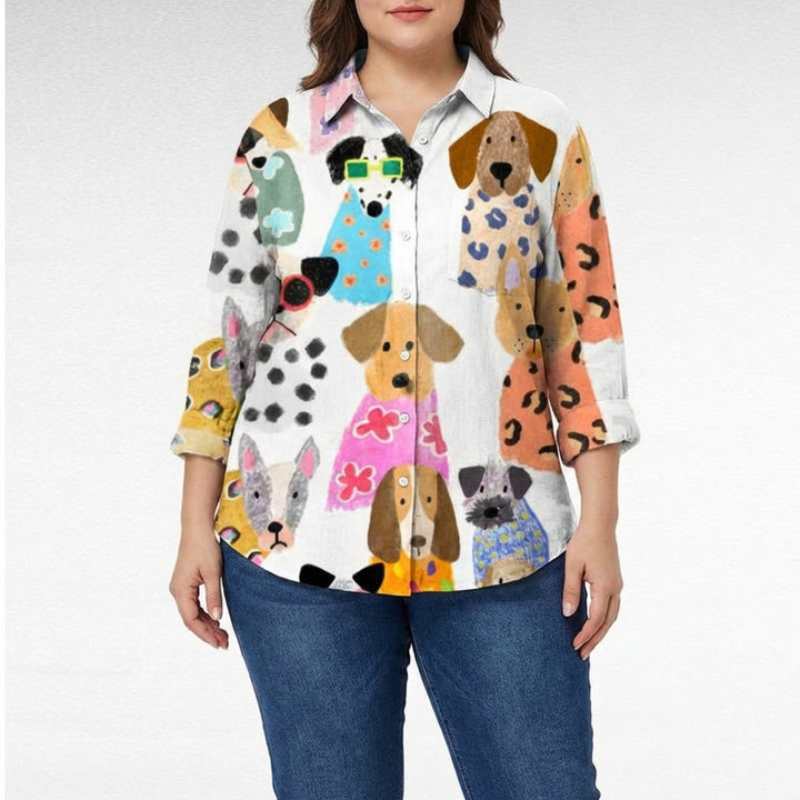 Sylvie | Elegant Linen Summer Blouse