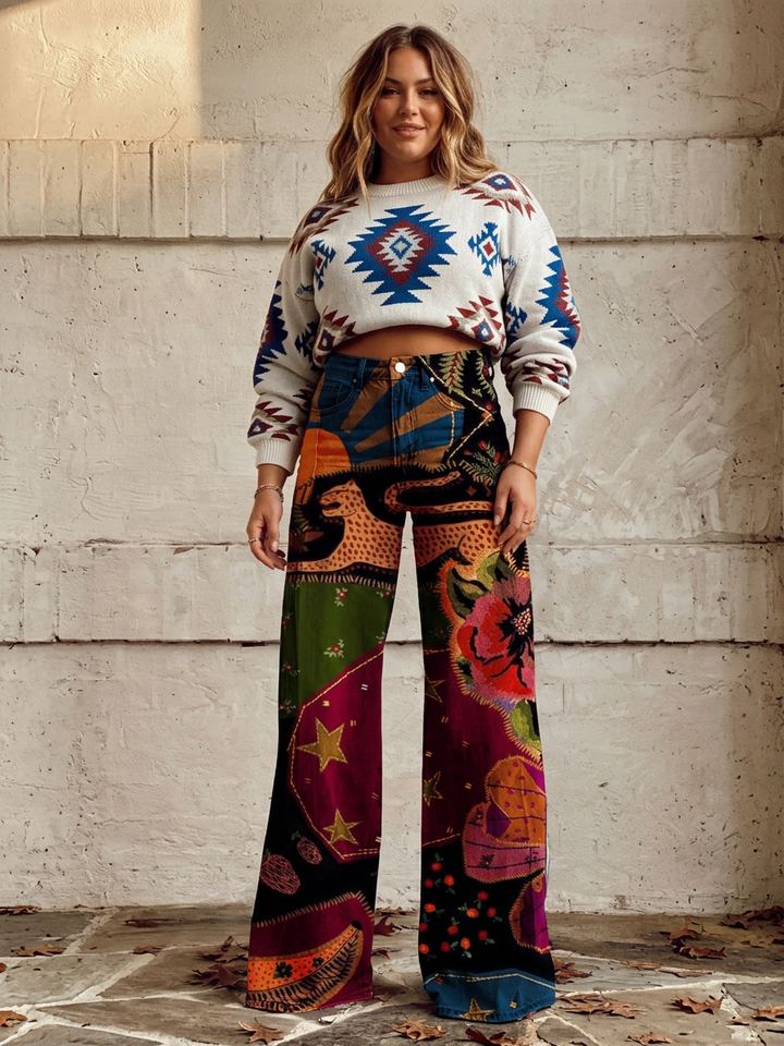 Fern - Bohemian Chic Trousers