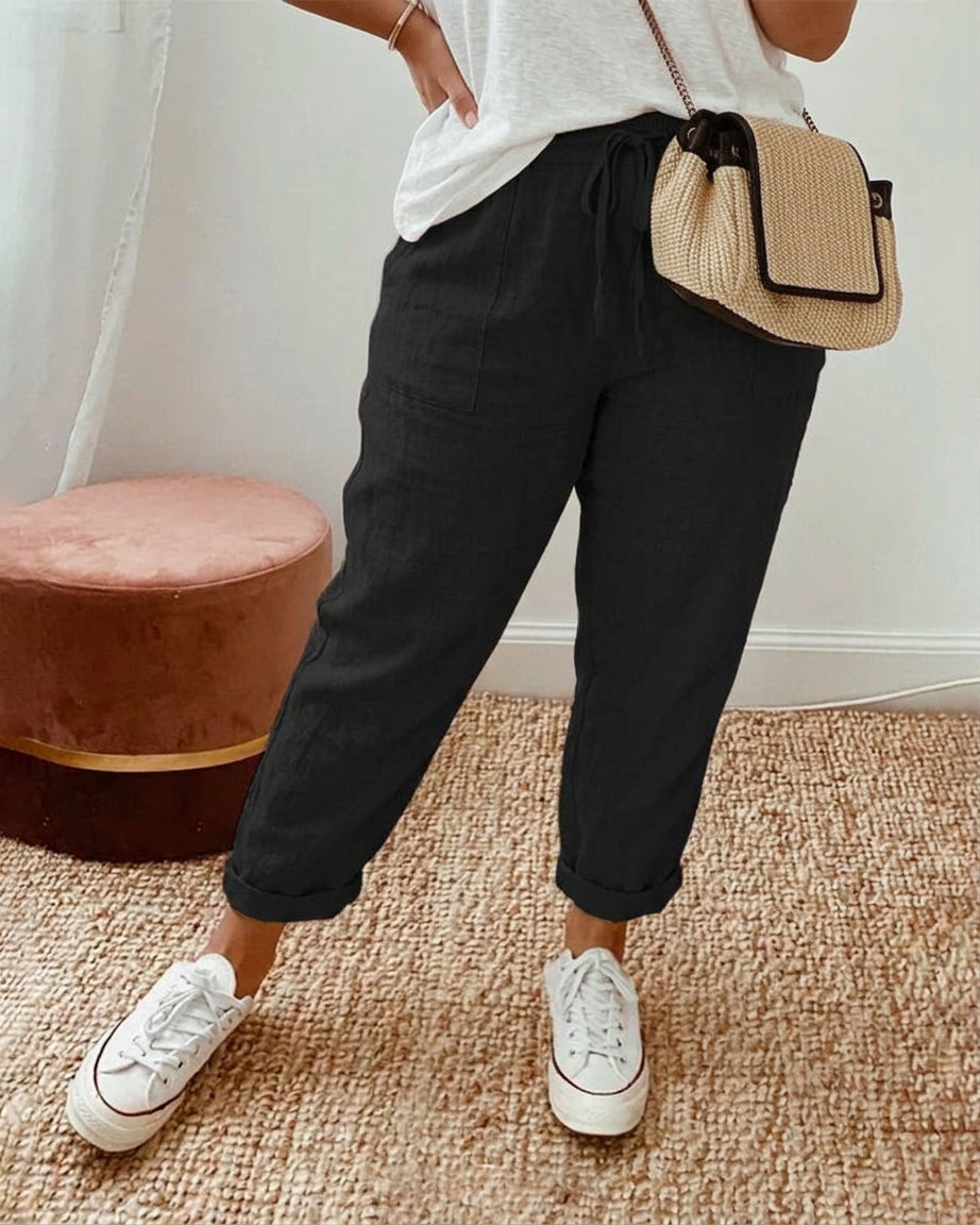 Noa | Casual &amp; Elegant Waistband Trouser