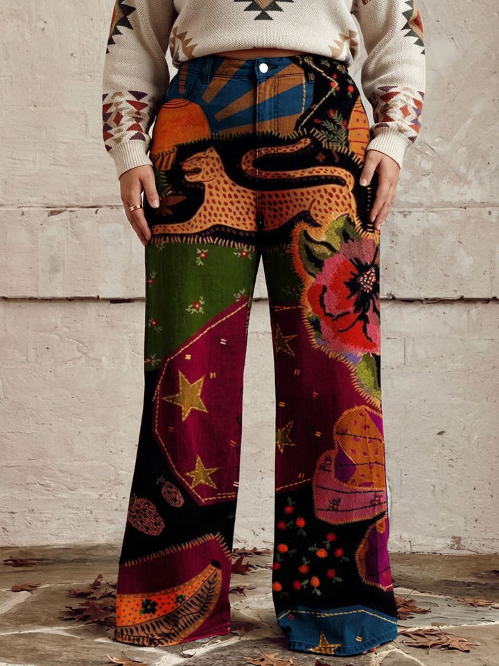 Fern - Bohemian Chic Trousers