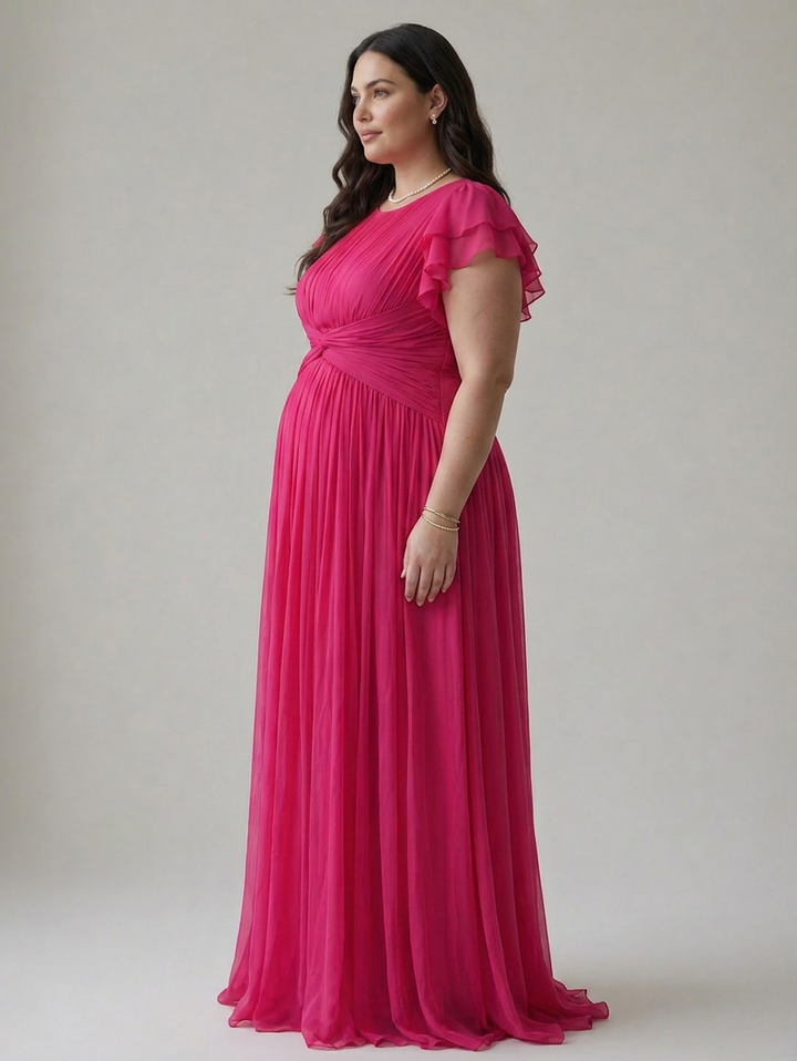 Stella &amp; Grace™ | Pleated Evening Dress