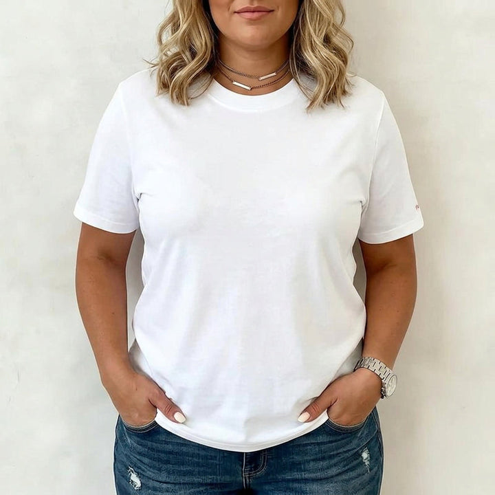 Nadia | Casual Solid Color T-Shirt