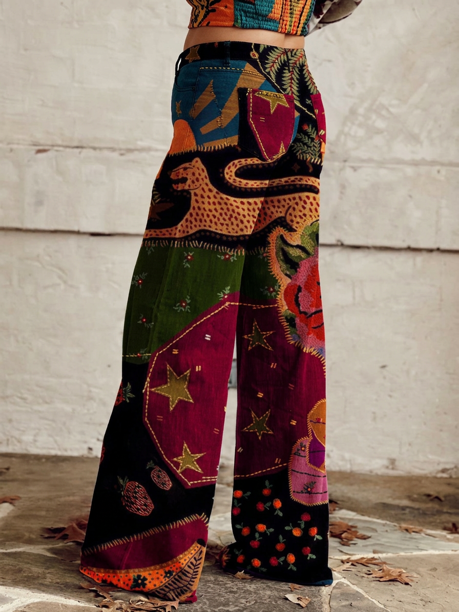 Fern - Bohemian Chic Trousers