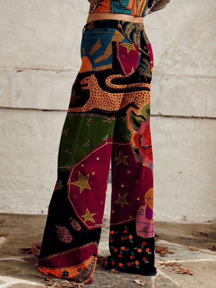 Fern - Bohemian Chic Trousers