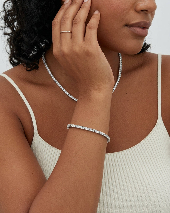Tegan bracelet | White Gold