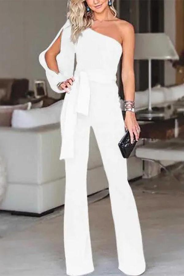 Marlow - Menodress Cold One Shoulder Jumpsuit
