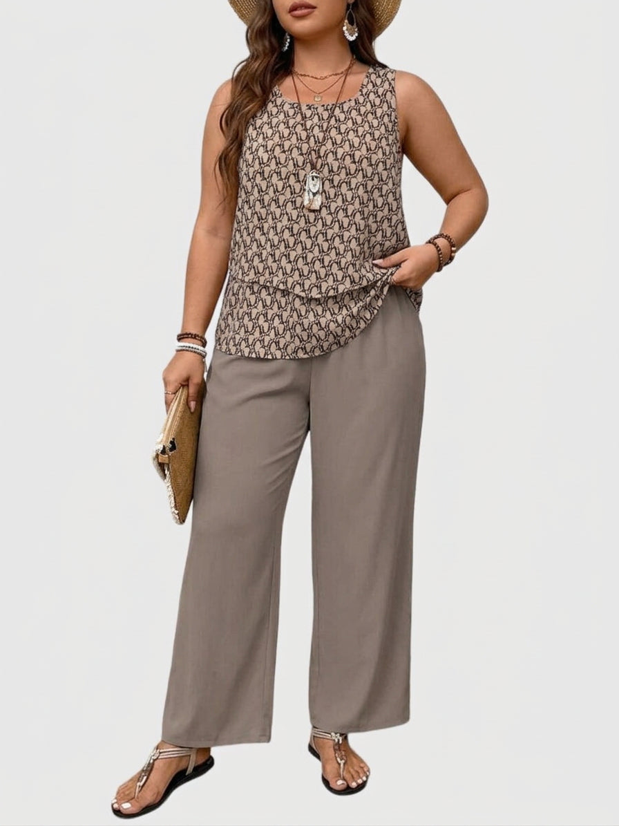 Verena | Elegant 2-Piece Summer Set