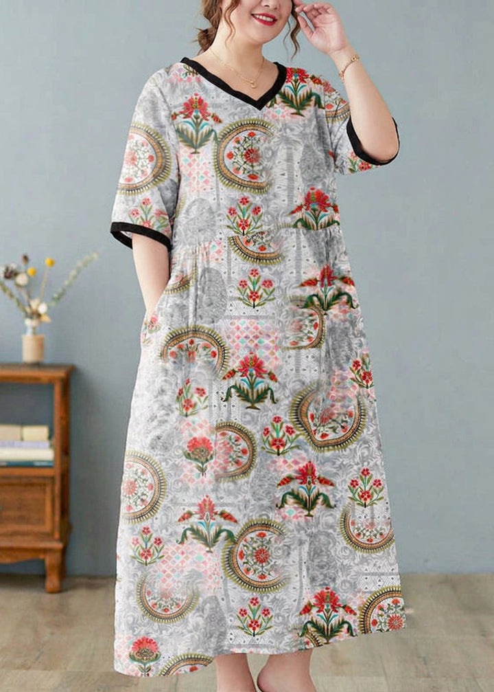 Mira - Linen Dresses Short Sleeve