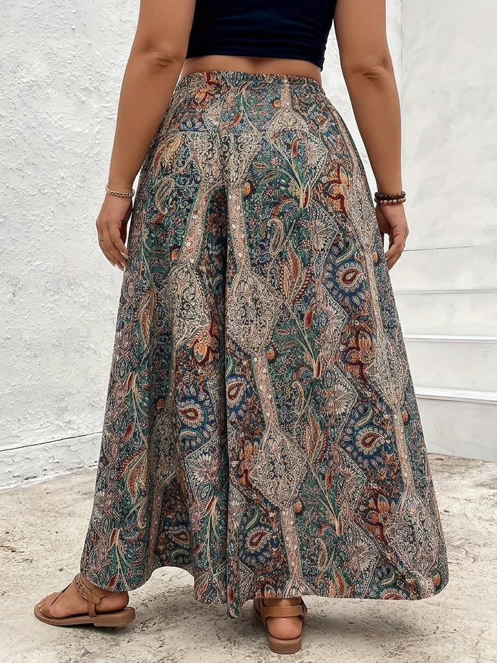 Ilse | Bohemian Wide Leg Trousers