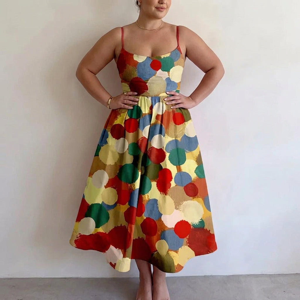 Gwendolyn | Painted Joy Midi Dress