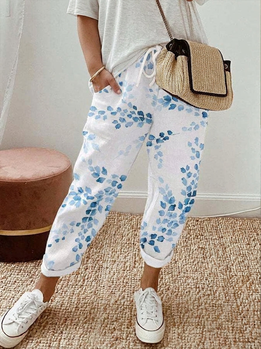 MONROE – FLORAL RELAXED TrouserS