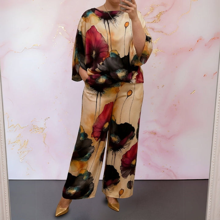 Priya | Satin Two-Piece Women&