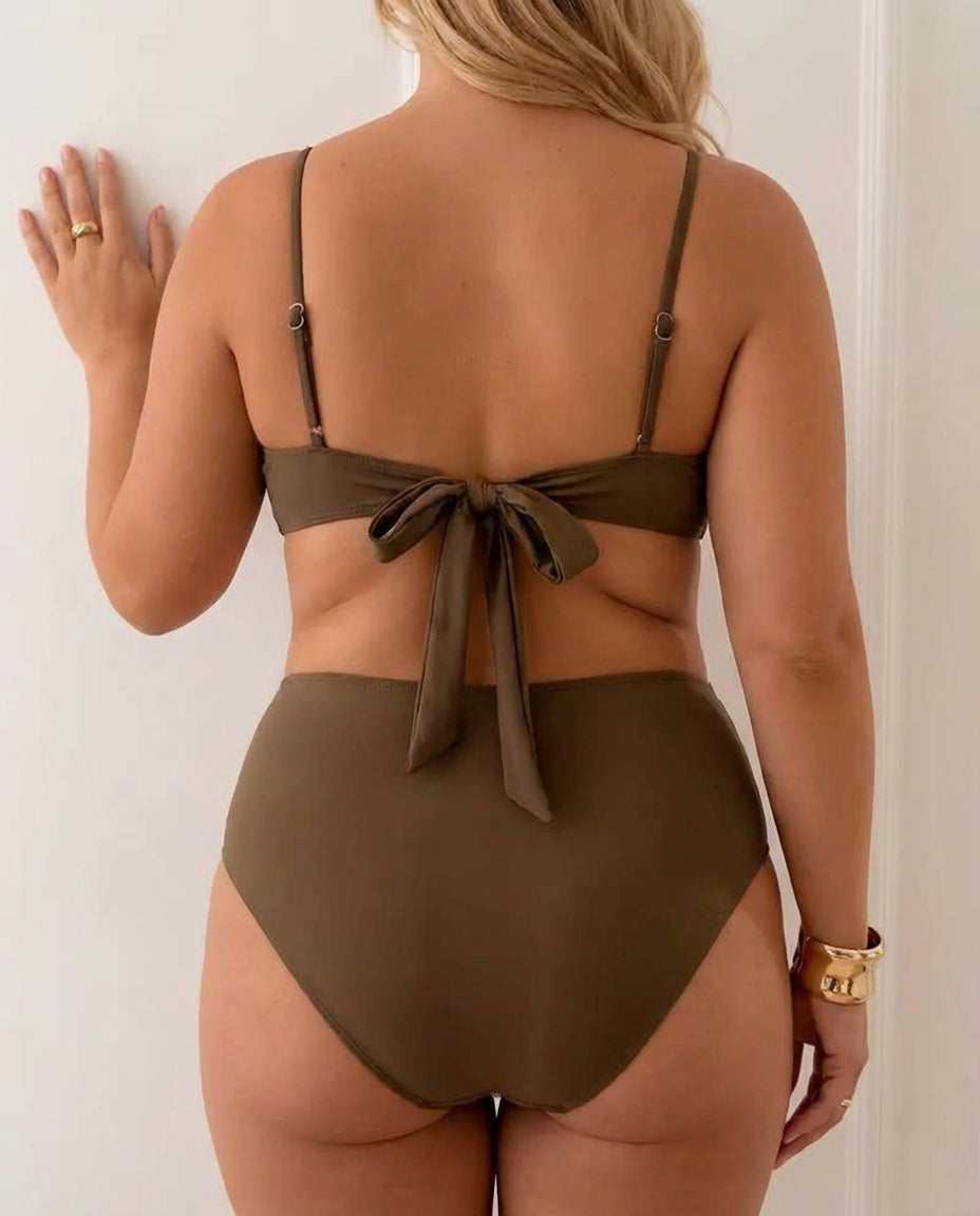 Amina | Elegant &amp; Figure-Hugging Bikini Two-Piece
