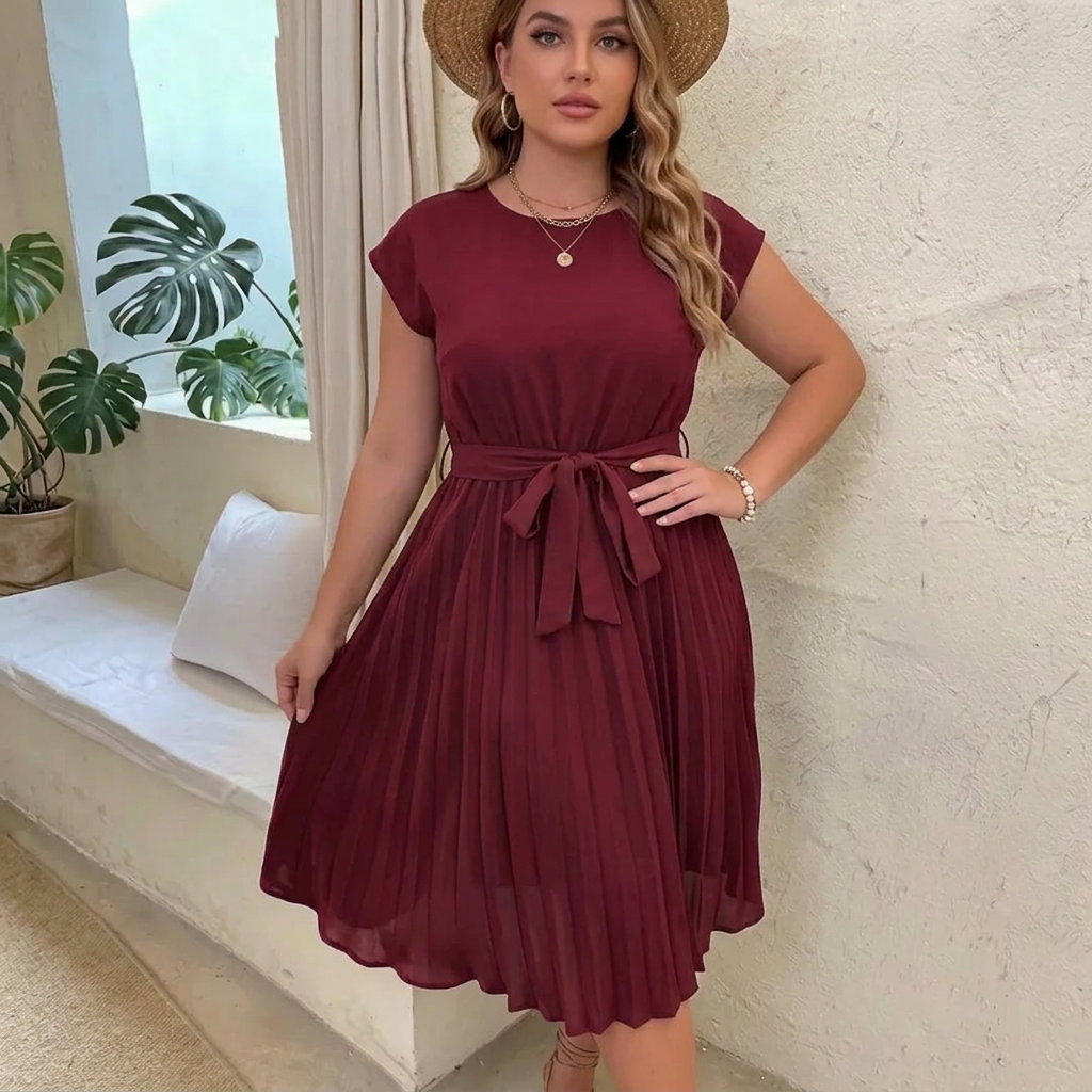 Delphine | Casual Summer Midi Dress