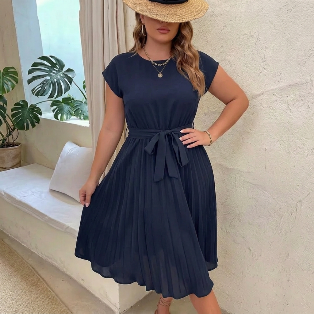 Delphine | Casual Summer Midi Dress