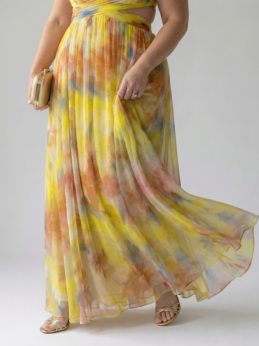 Stella &amp; Grace™ | Soft Wrap Maxi Dress