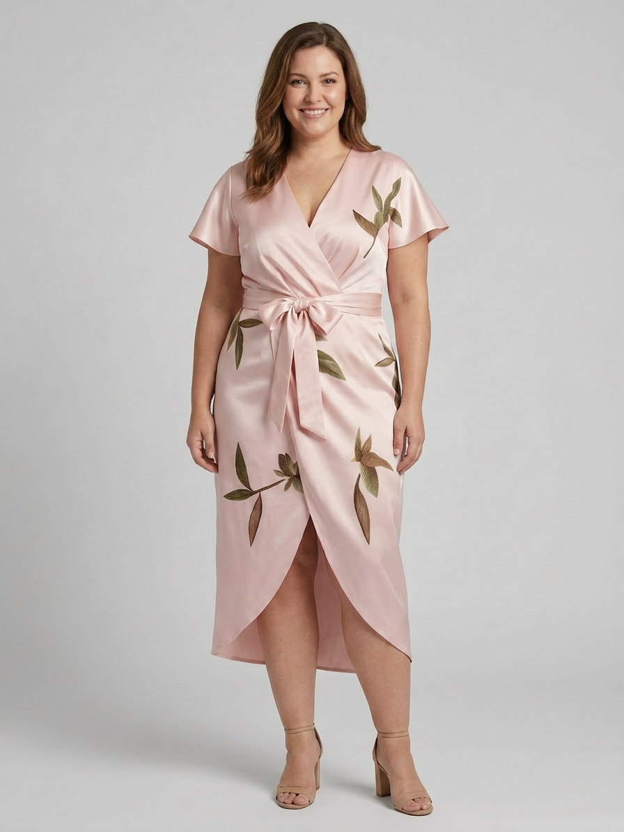 Eulalia - Elegant Wrap Dress True