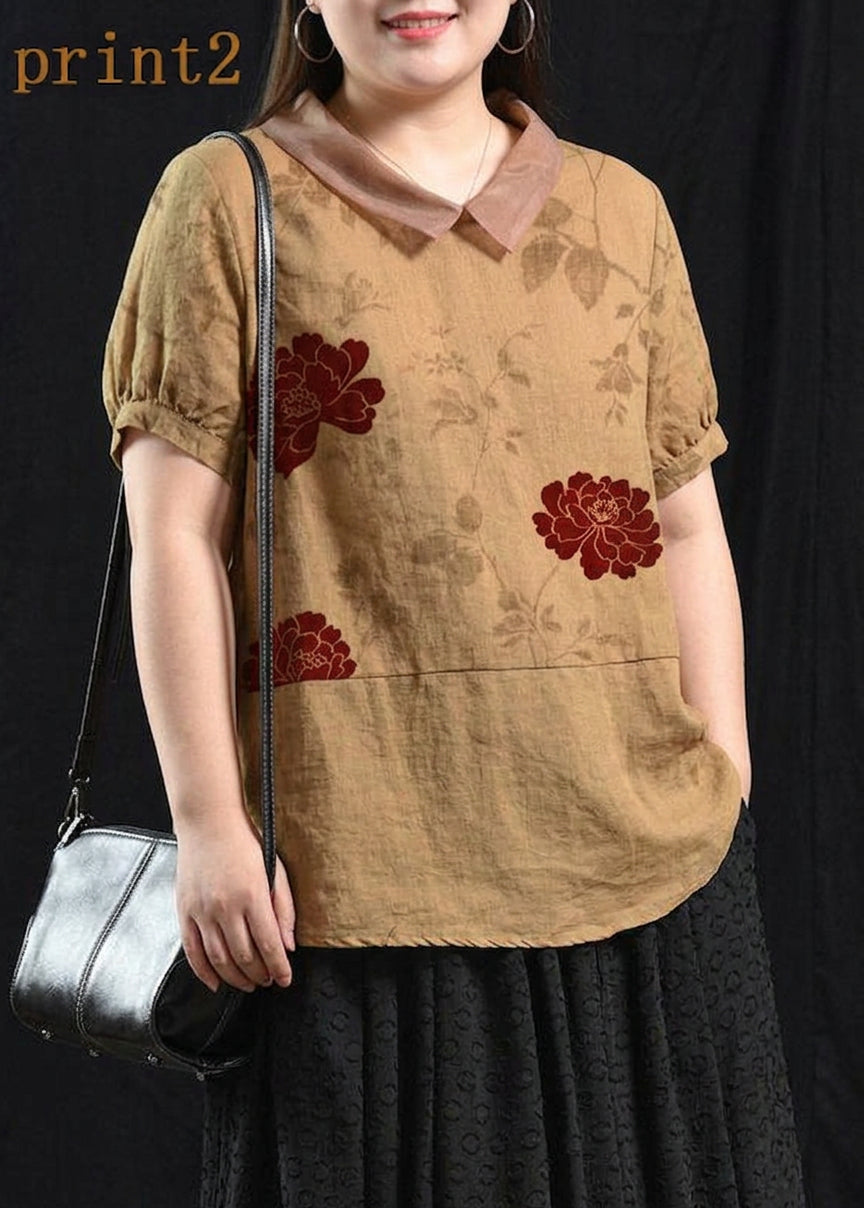 Saoirse - Summer Linen Shirt Blouse