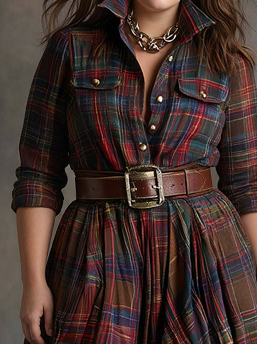 Bonnie | Classic Button-Up Shirt Dress