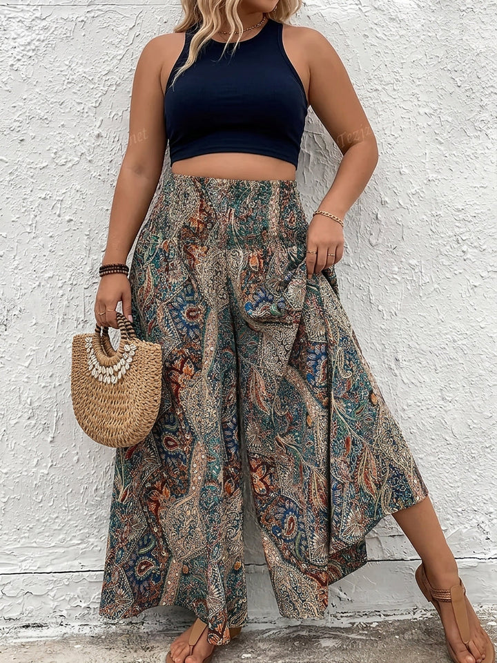 Bellamy | Bohemian Wide Leg Trousers