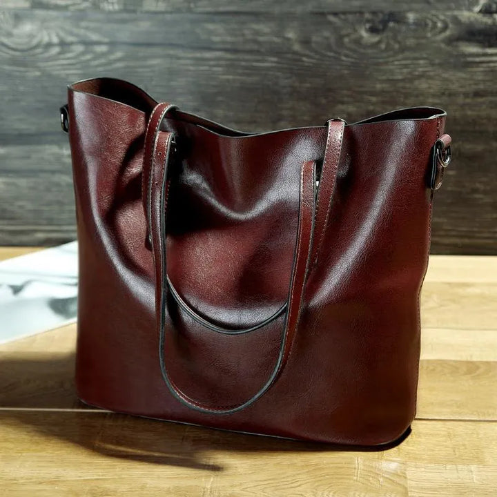 Katya - Vintage Leather Crossbody Bag