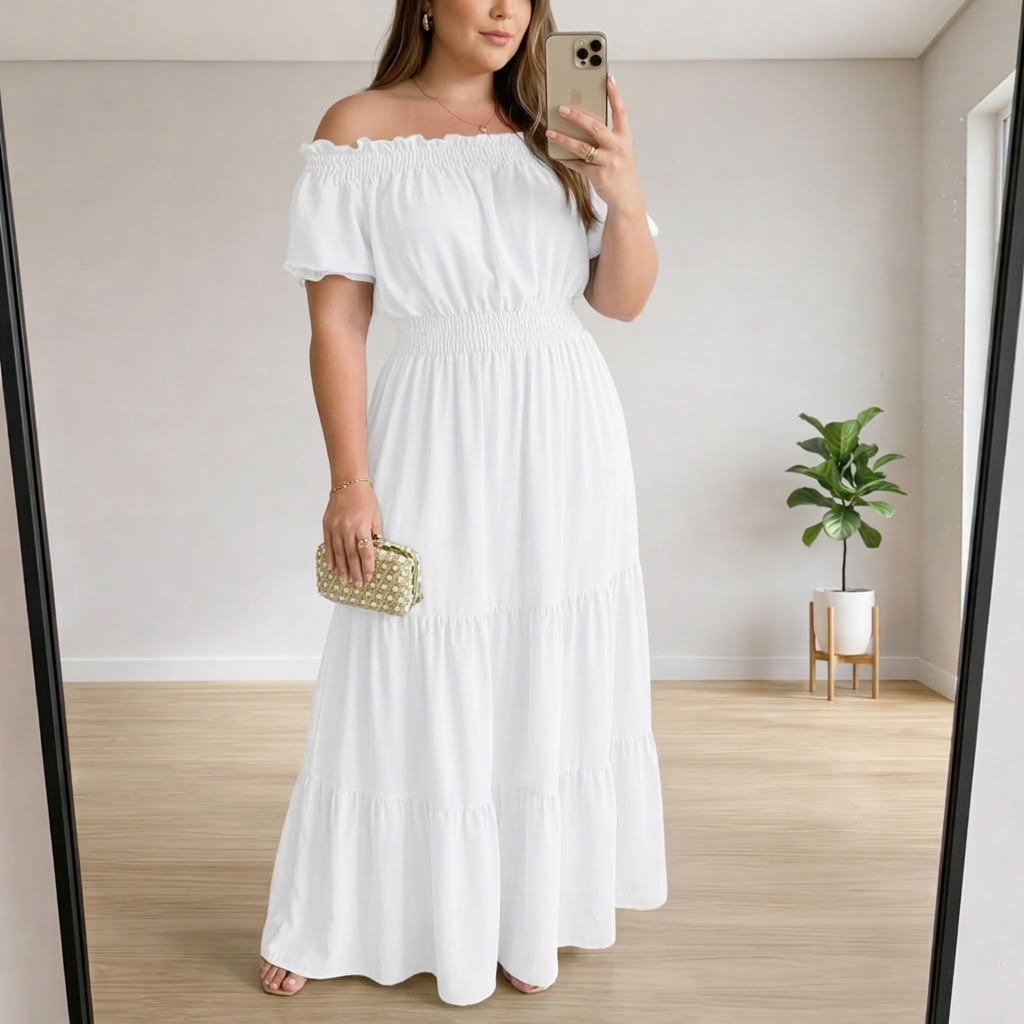 Saoirse - Elegant Summer Maxi Dress