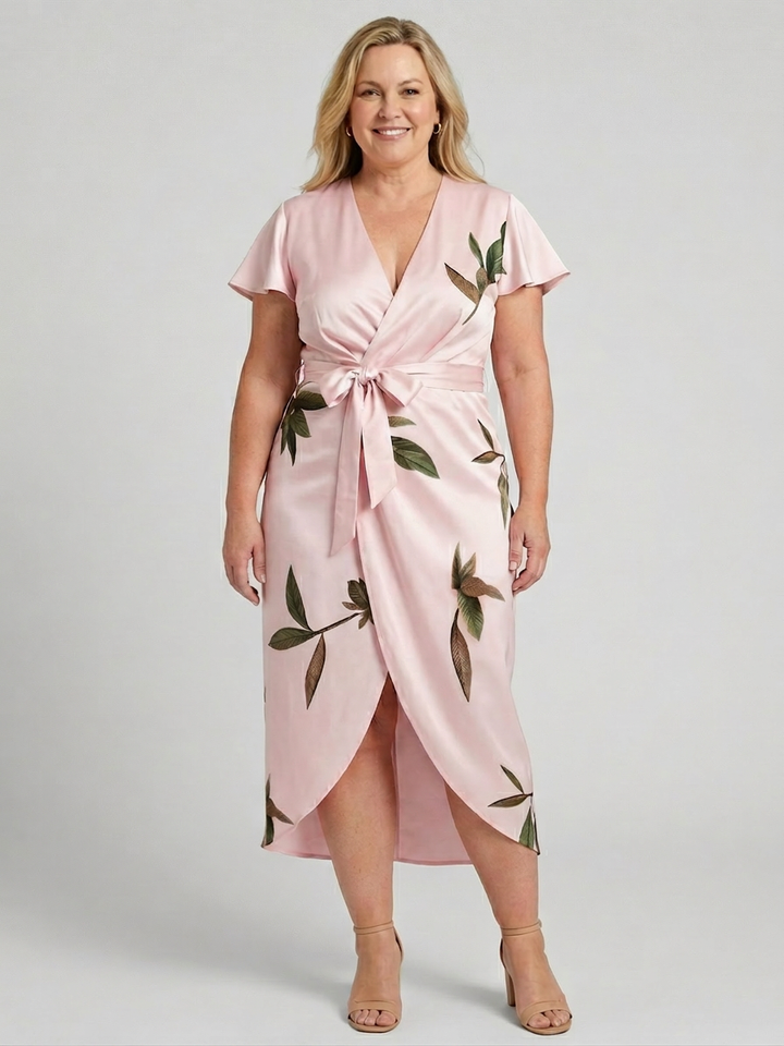 Eulalia - Elegant Wrap Dress True