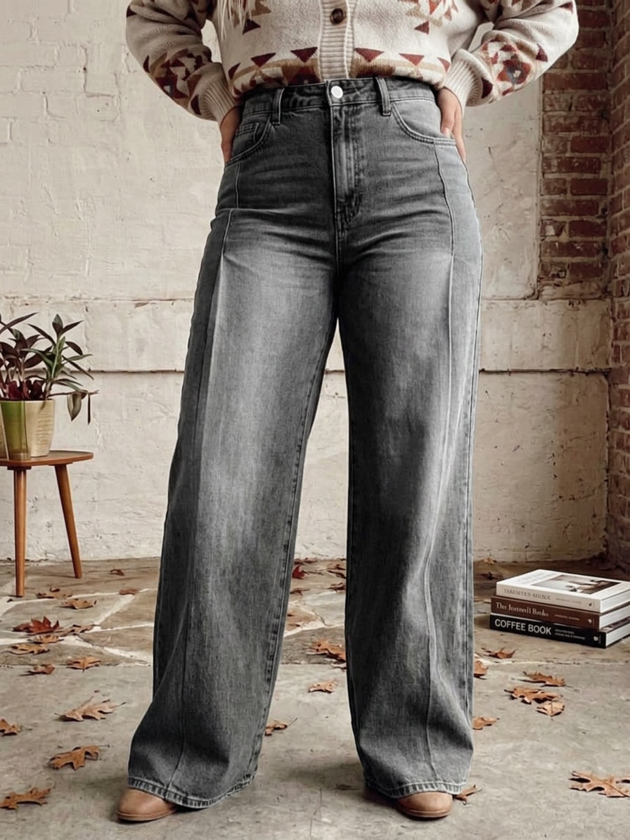 Isabeau - Elegant Wide Trousers