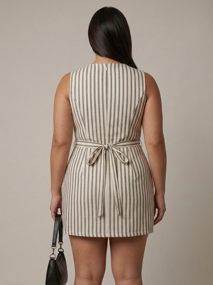 Saffron Romper Mini Dress