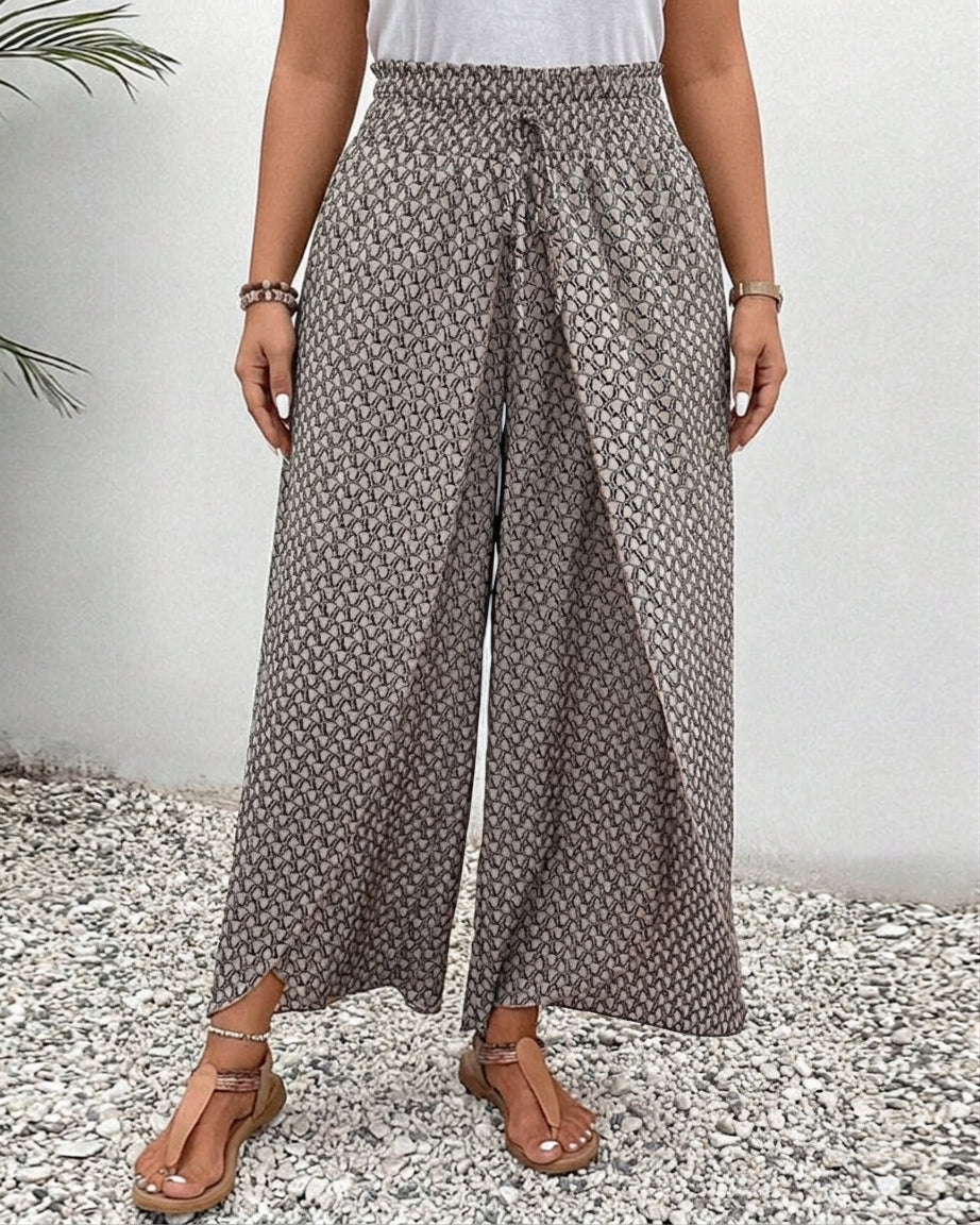 Fleur | Relaxed Wide Leg Trousers