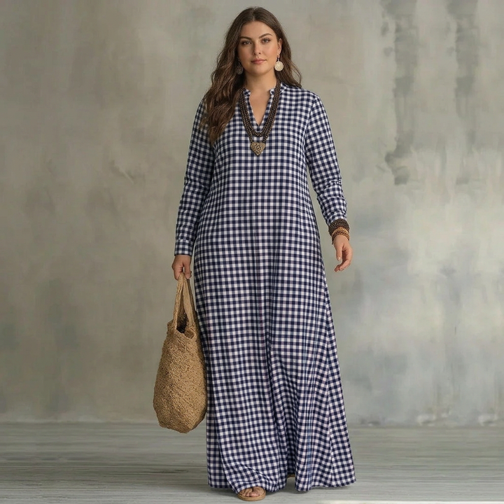 Bellamy | Gingham Maxi Dress