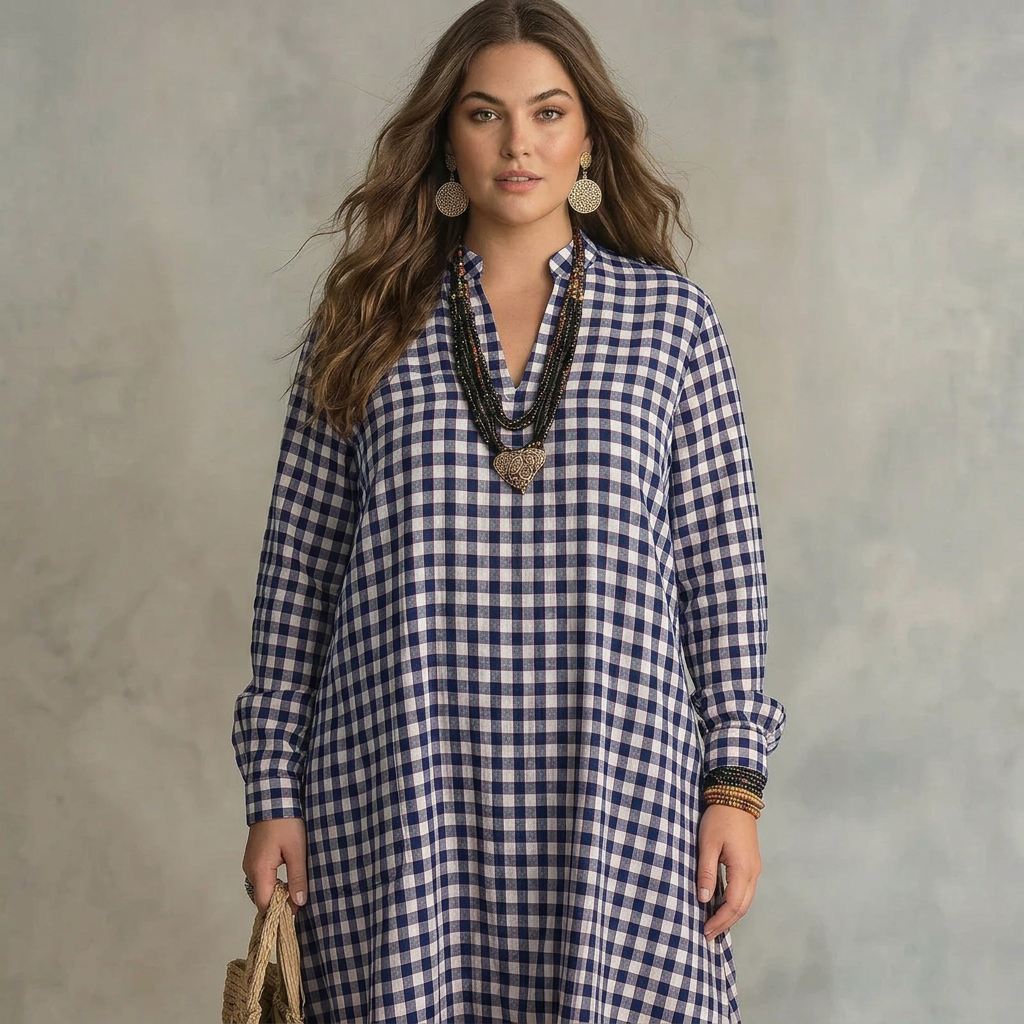 Bellamy | Gingham Maxi Dress