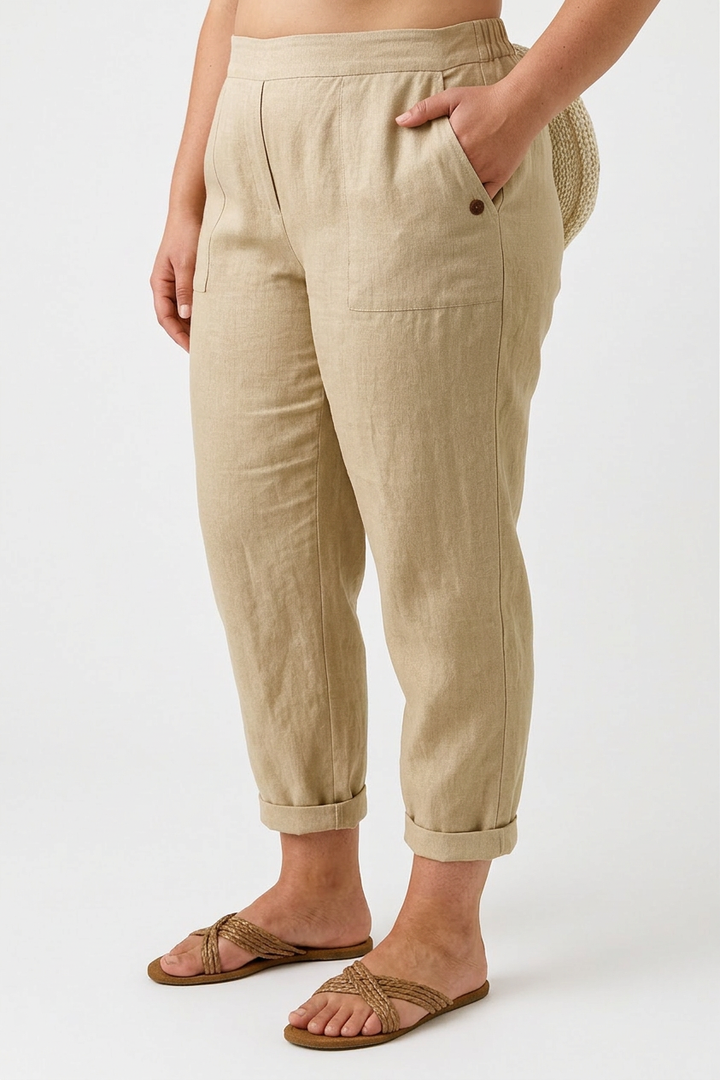 Ingrid | Stylish Trousers With Side Pockets