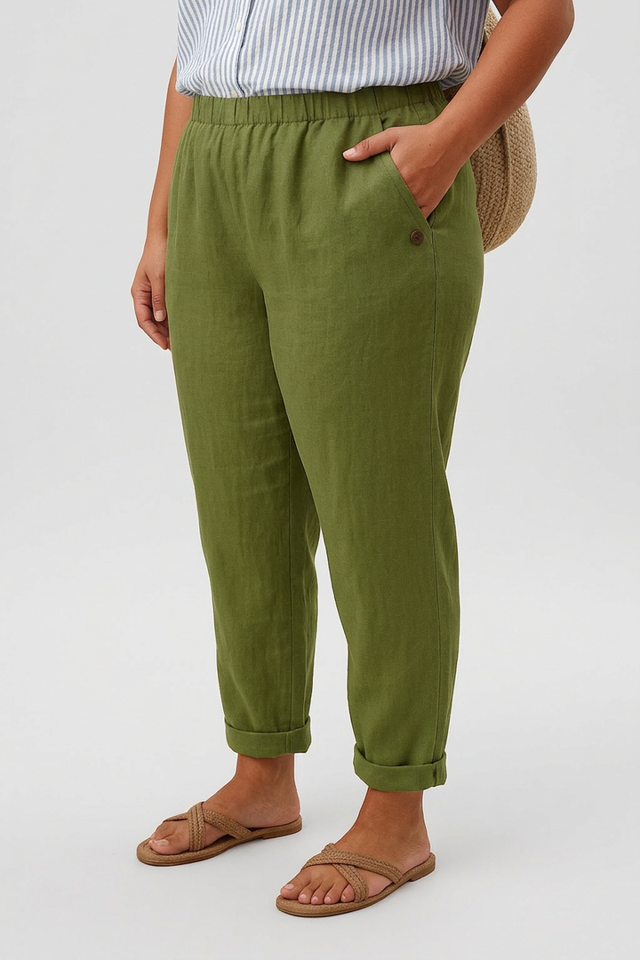 Ingrid | Stylish Trousers With Side Pockets