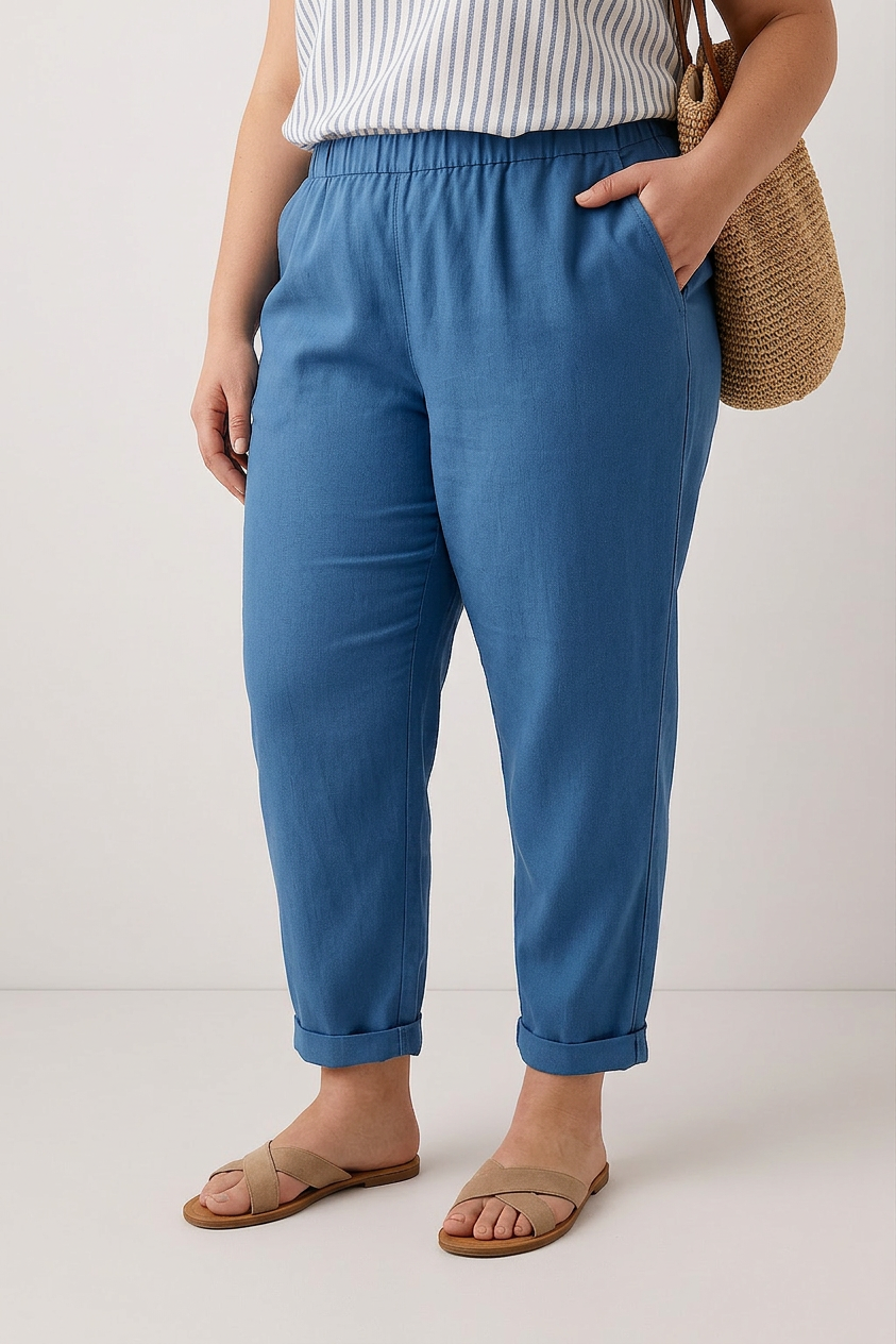 Ingrid | Stylish Trousers With Side Pockets