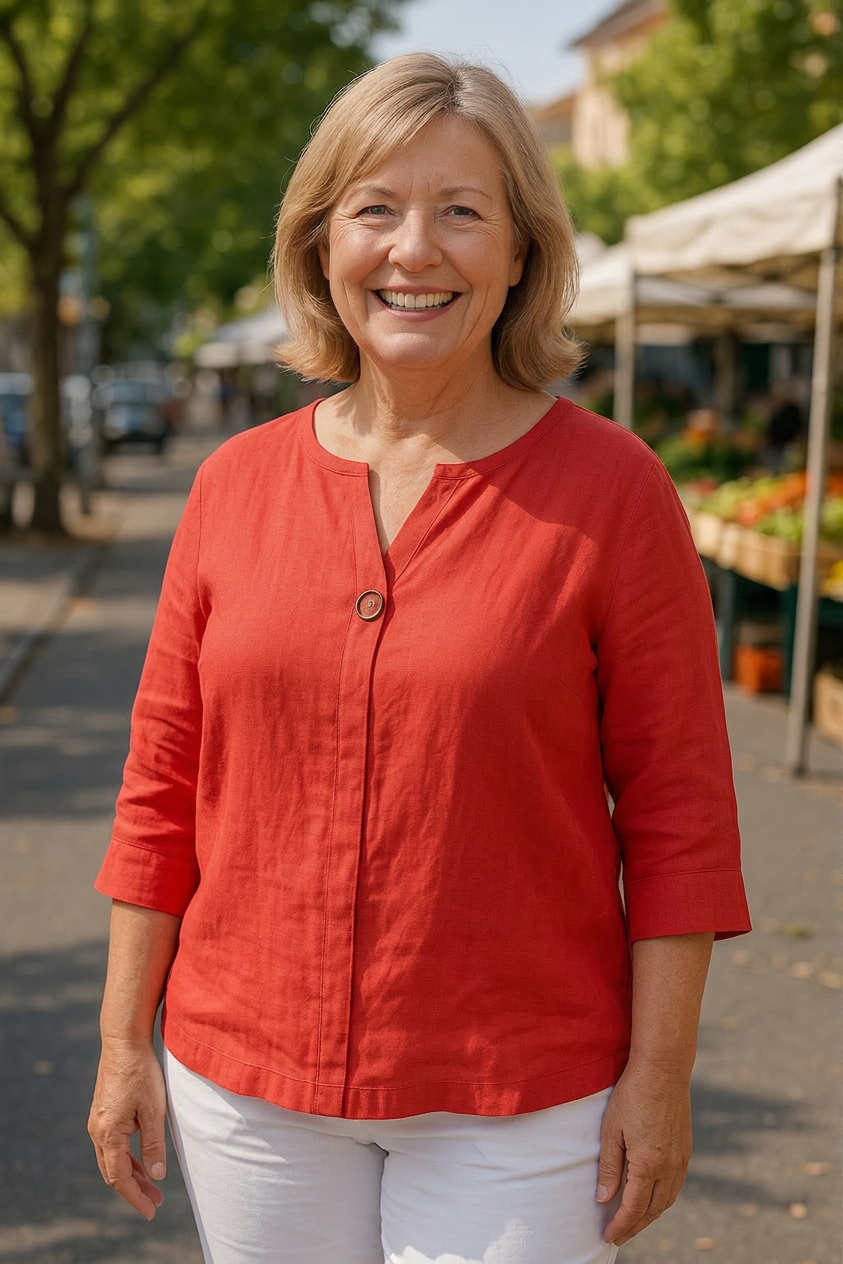 Birdie | Blouse - Light. Flattering