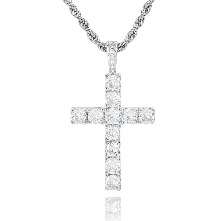 Birdie necklace | White Gold