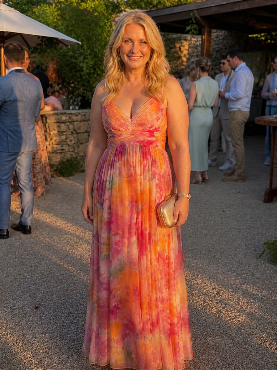 Stella &amp; Grace™ | Soft Wrap Maxi Dress