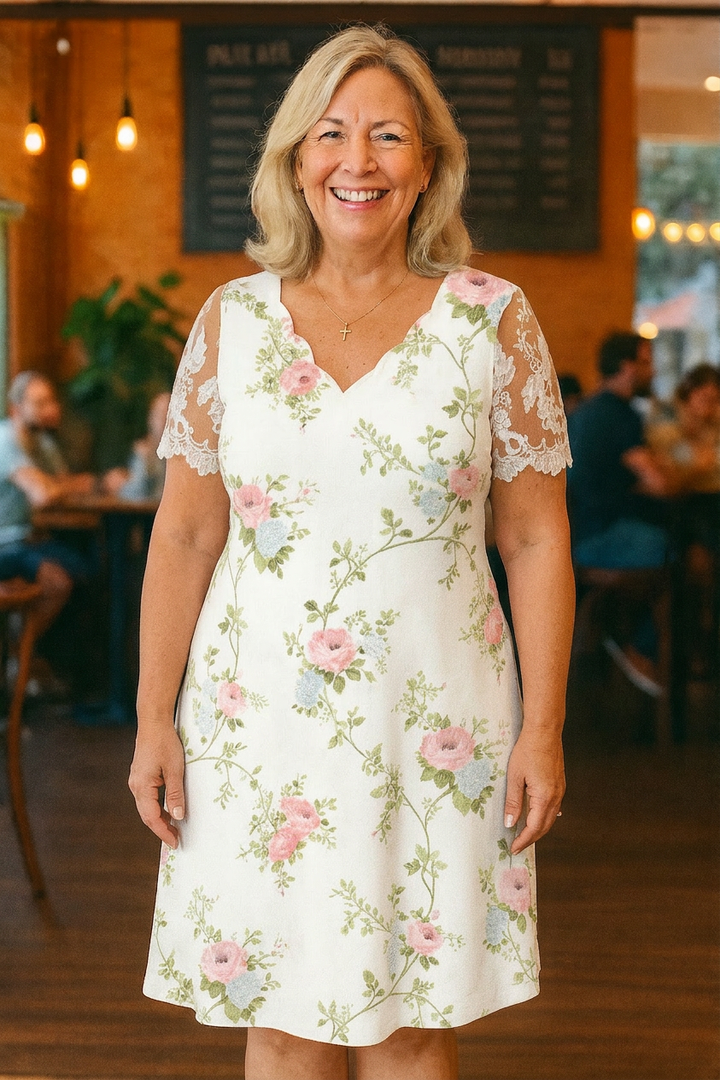 Mireille | Elegant Midi Dress